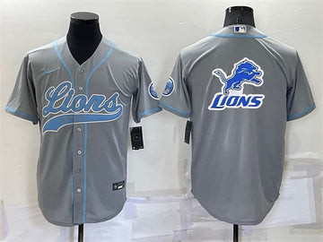 Detroit Lions gray jersey