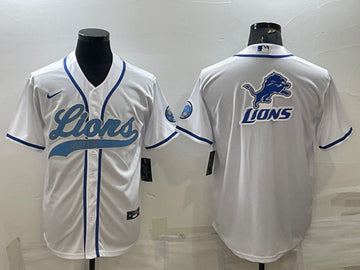 Detroit Lions white jersey