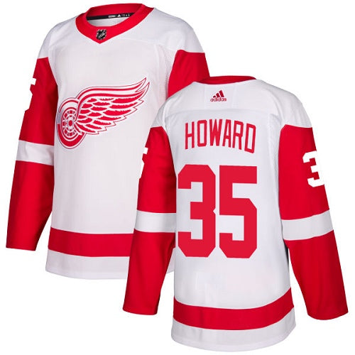 Jimmy Howard Detroit Red Wings white jersey