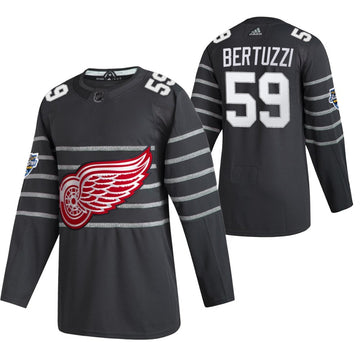 Tyler Bertuzzi Detroit Red Wings grey jersey