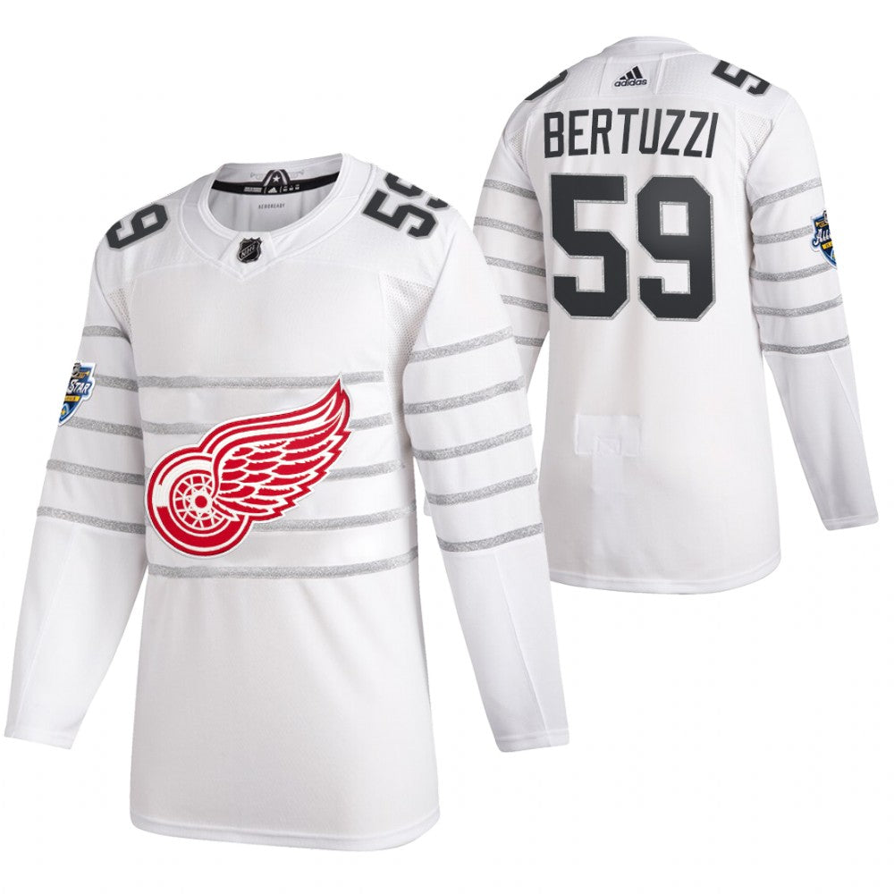 Tyler Bertuzzi Detroit Red Wings white jersey