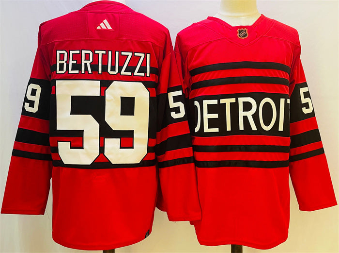Tyler Bertuzzi Detroit Red Wings red Reverse Retro jersey