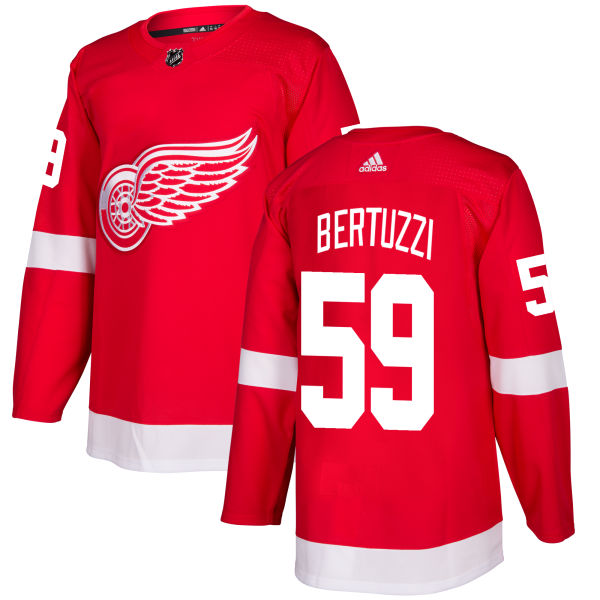 Tyler Bertuzzi Detroit Red Wings red jersey