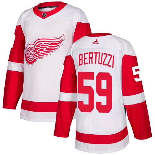 Tyler Bertuzzi Detroit Red Wings white jersey