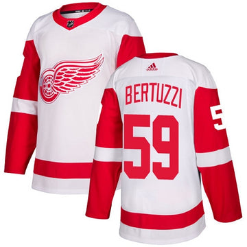 Tyler Bertuzzi Detroit Red Wings white jersey