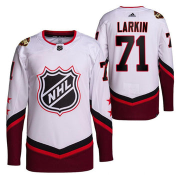 Dylan Larkin Detroit Red Wings white All-Star jersey