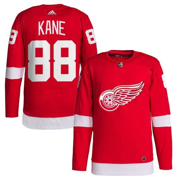 Patrick Kane Detroit Red Wings red jersey