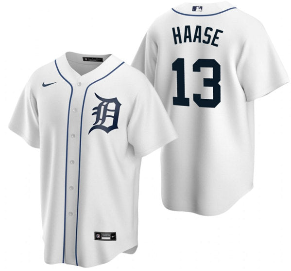 Eric Haase Detroit Tigers white jersey