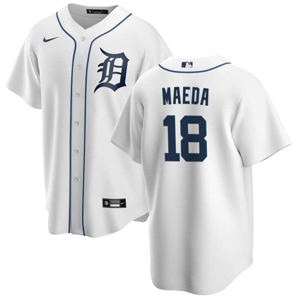Kenta Maeda Detroit Tigers white jersey