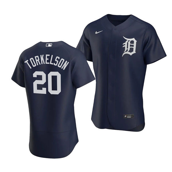 Spencer Torkelson Detroit Tigers navy jersey