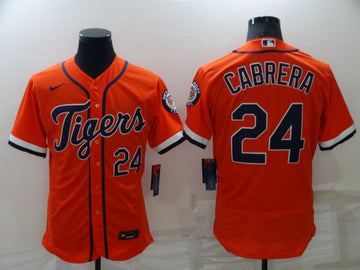 Miguel Cabrera Detroit Tigers orange jersey