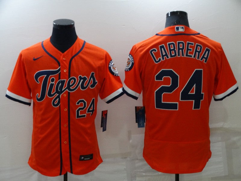 Miguel Cabrera Detroit Tigers orange jersey