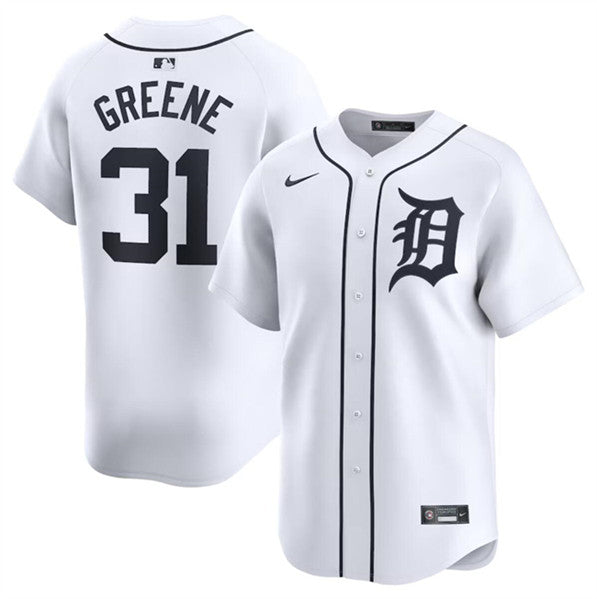 Riley Greene Detroit Tigers white Home jersey