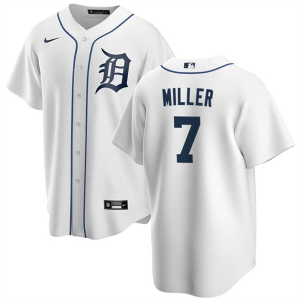 Shelby Miller Detroit Tigers white jersey