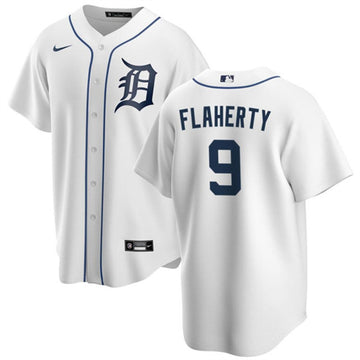 Jack Flaherty Detroit Tigers white jersey