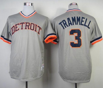 Custom Detroit Tigers grey jersey