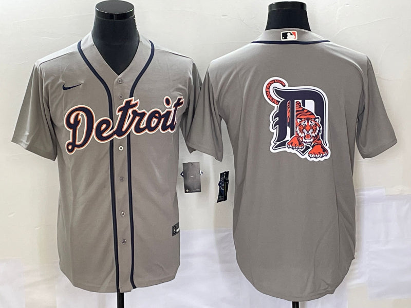 Detroit Tigers gray jersey