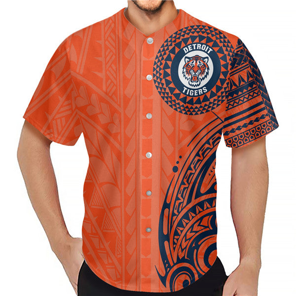 Detroit Tigers orange jersey