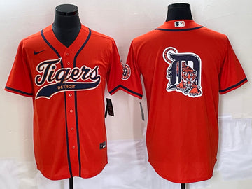 Detroit Tigers orange jersey