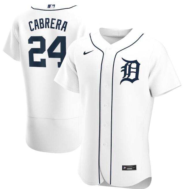 Detroit Tigers white jersey