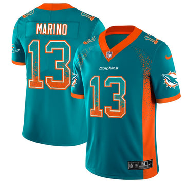 Dan Marino Miami Dolphins aqua Color Rush jersey