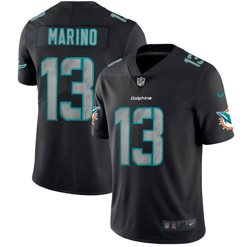 Dan Marino Miami Dolphins black jersey