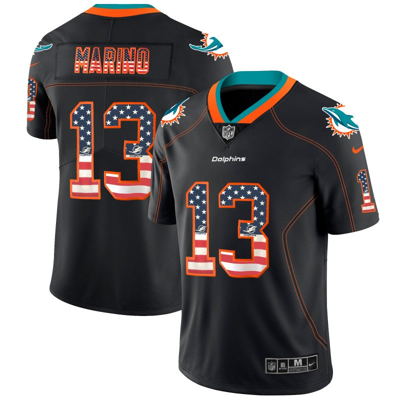 Dan Marino Miami Dolphins black Color Rush jersey