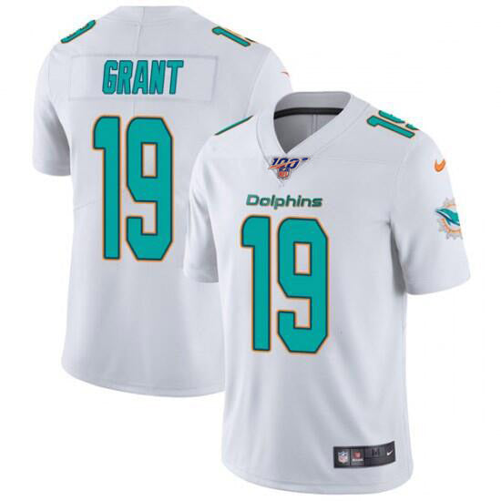 Jakeem Grant Miami Dolphins white jersey