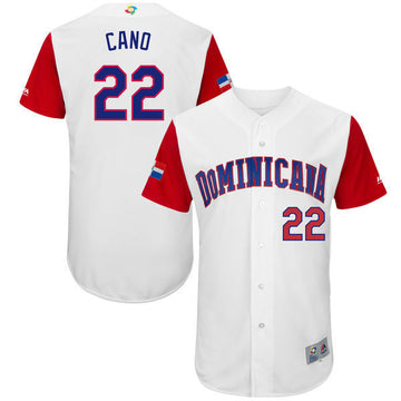Robinson Cano Dominican Republic Baseball white Classic jersey