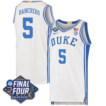 Paolo Banchero Duke Blue Devils white jersey