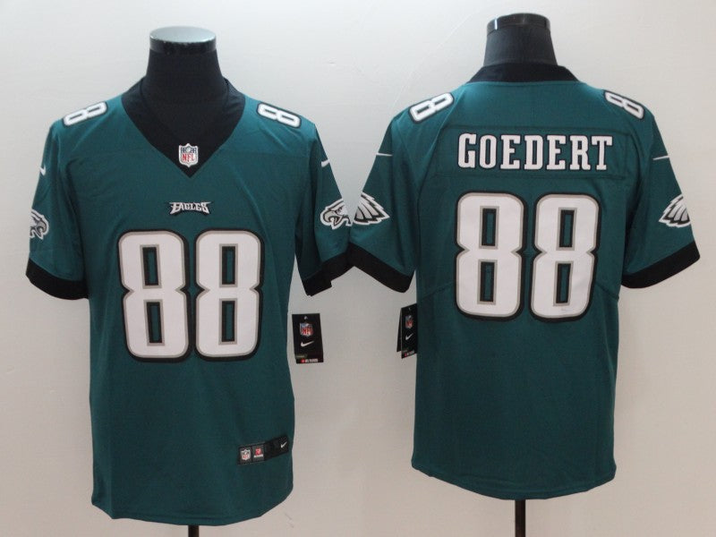 Dallas Goedert Philadelphia Eagles green jersey