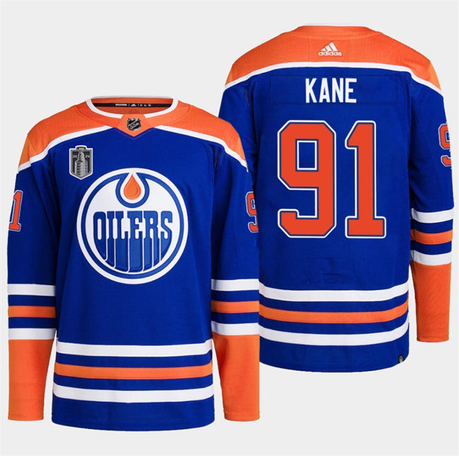 Evander Kane Edmonton Oilers royal jersey