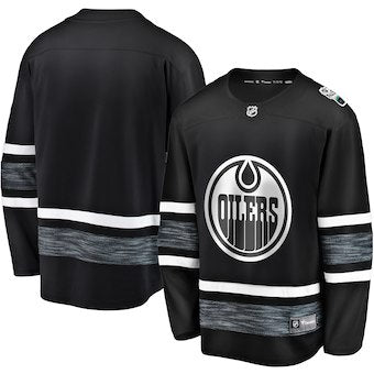 Edmonton Oilers black All-Star jersey