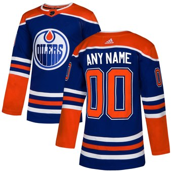 Custom Edmonton Oilers jersey