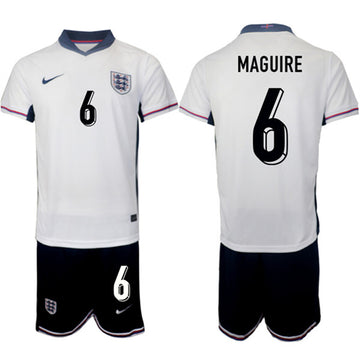 Harry Maguire England National Team white Home jersey