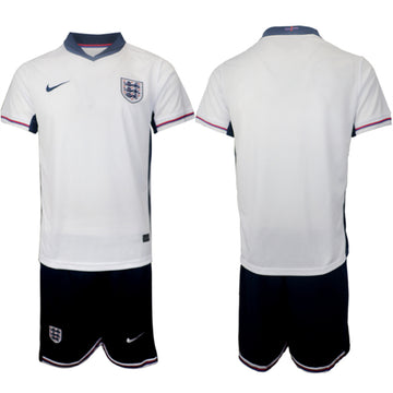 Custom England National Team white Home jersey
