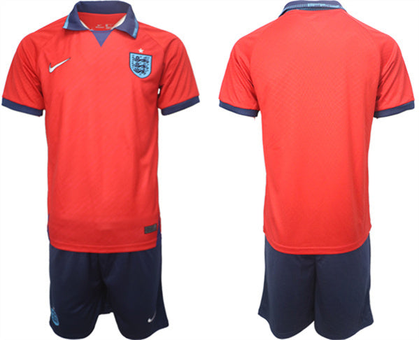 Custom England National Team orange Away jersey