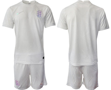Custom England National Team white Home jersey