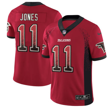 Julio Jones Atlanta Falcons red Color Rush jersey