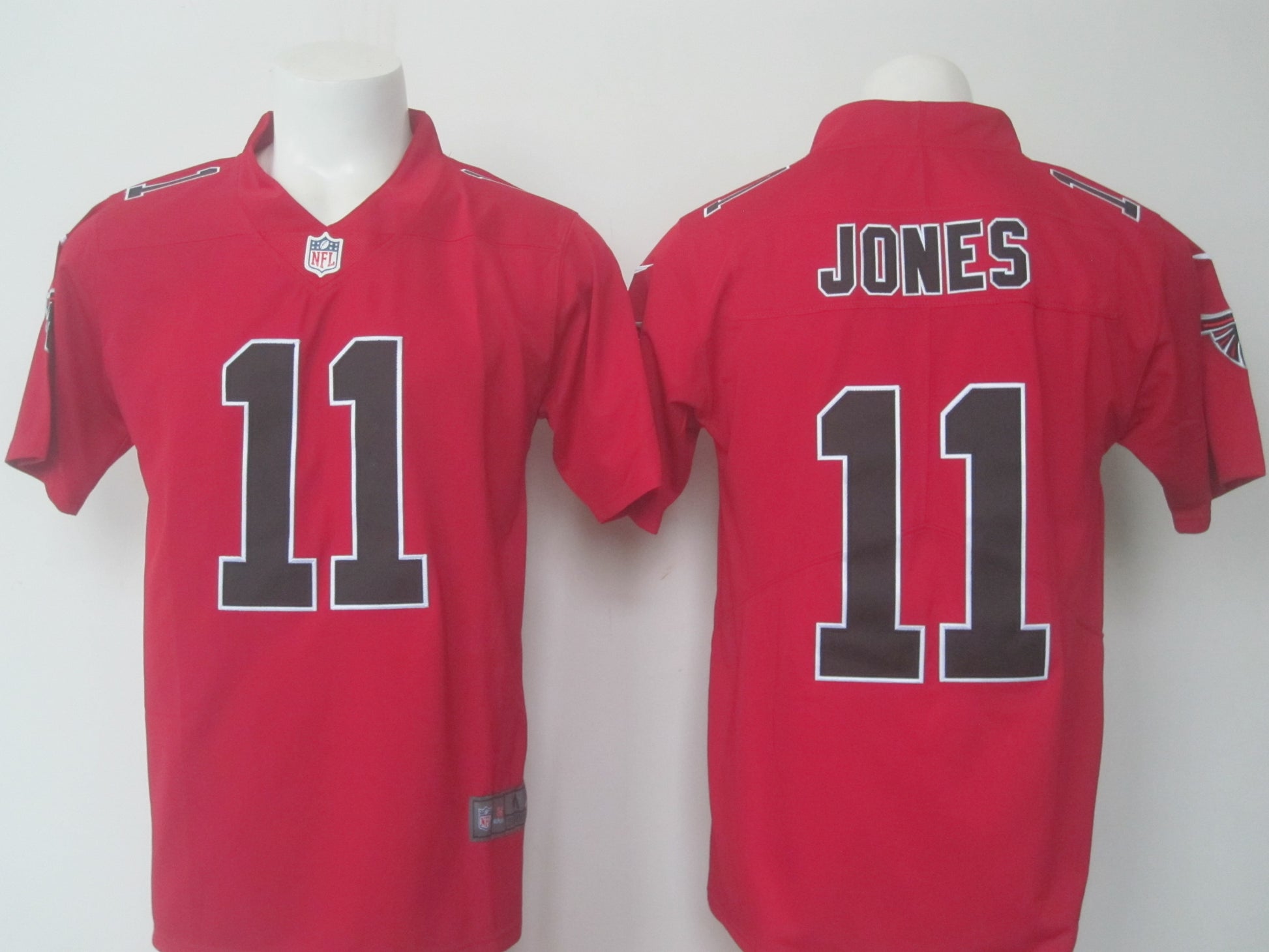 Julio Jones Atlanta Falcons red jersey