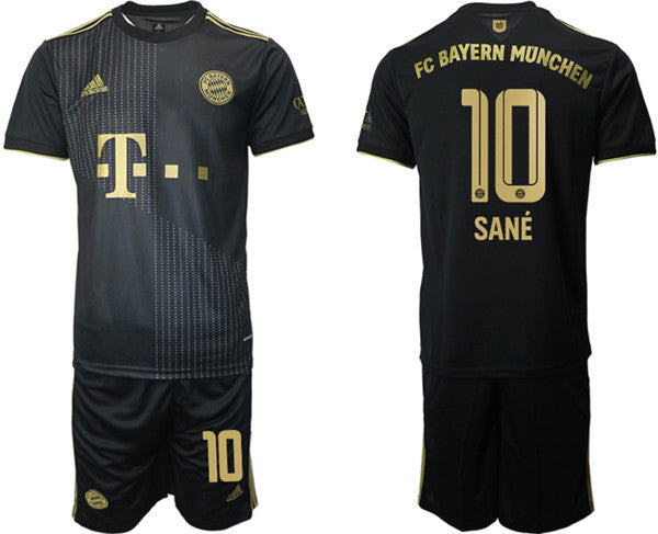 Leroy Sane Bayern Munich black Away jersey