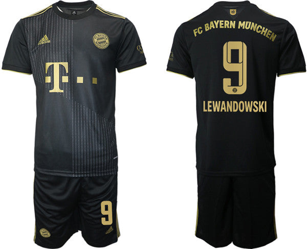 Robert Lewandowski Bayern Munich black Away jersey