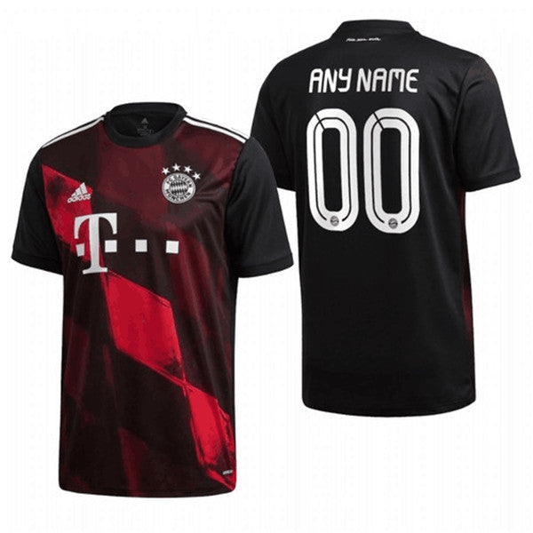 Custom Bayern Munich black jersey