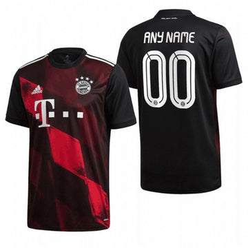 Custom Bayern Munich black jersey