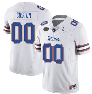 Custom Florida Gators white FUSE jersey