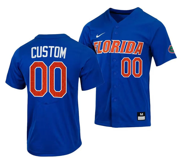 Custom Florida Gators royal jersey