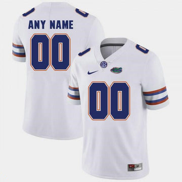 Custom Florida Gators white jersey