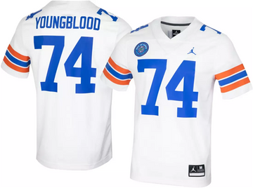 Florida Gators white jersey