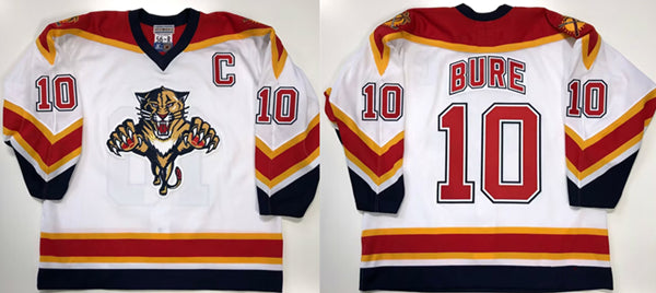 Pavel Bure Florida Panthers white jersey
