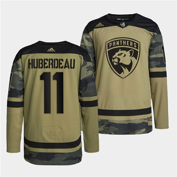 Jonathan Huberdeau Florida Panthers camo Camo jersey
